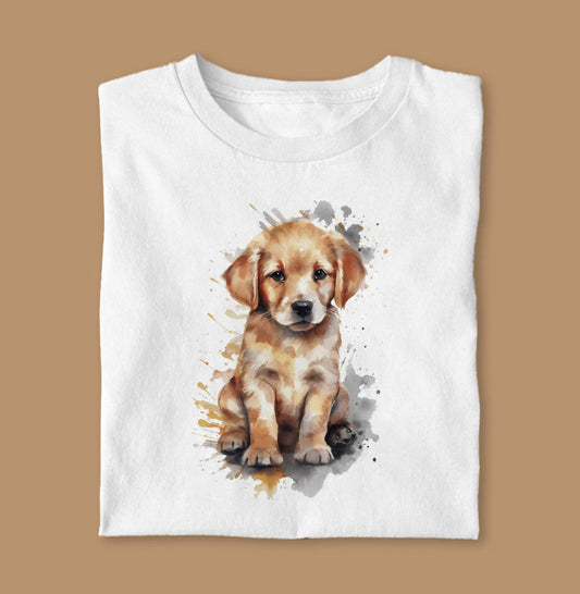 Camiseta Anjo de Patas Coleção Aquarela