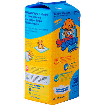 Super Secão Baby Tapete Higiênico para Cachorro