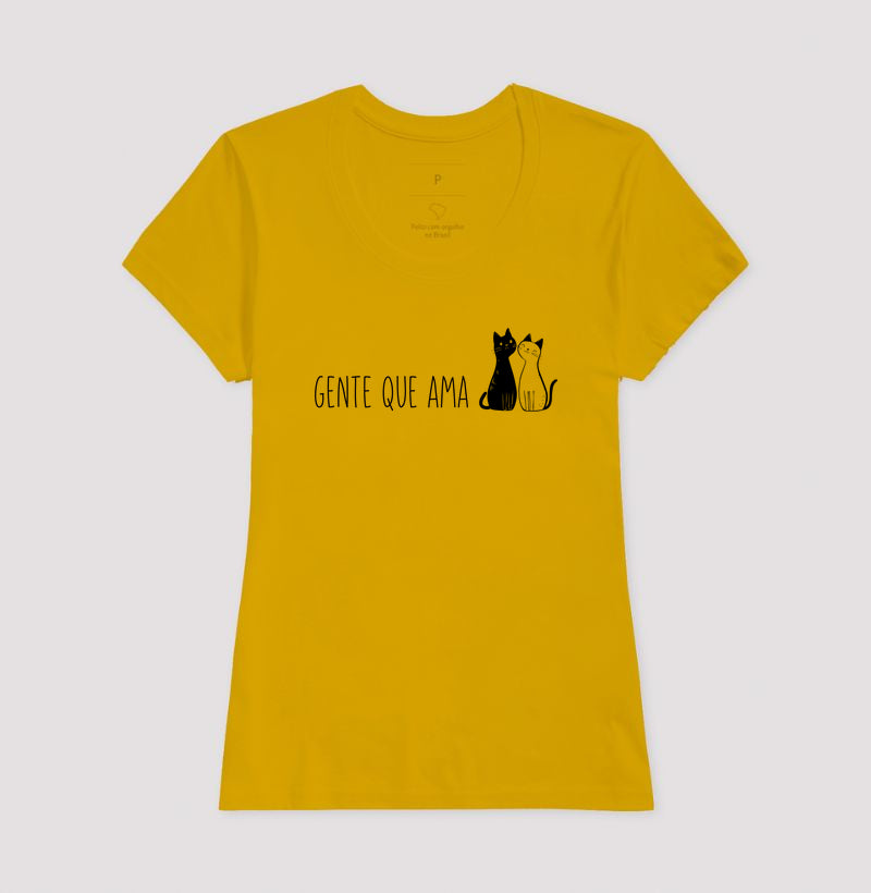 Camiseta Gente que Ama Gatos