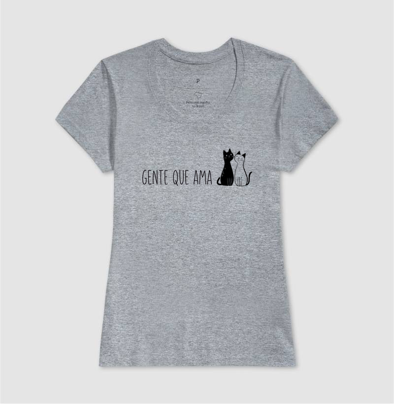Camiseta Gente que Ama Gatos