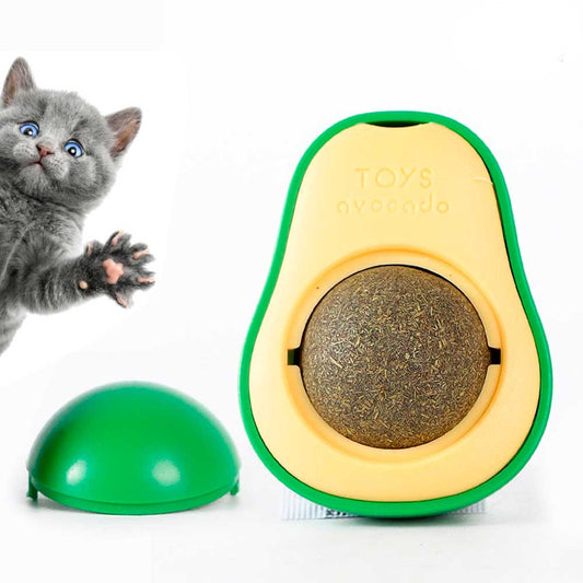 Brinquedo AbaCat Bola Catnip para Gatos 🇧🇷