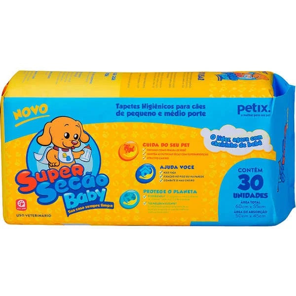 Super Secão Baby Tapete Higiênico para Cachorro