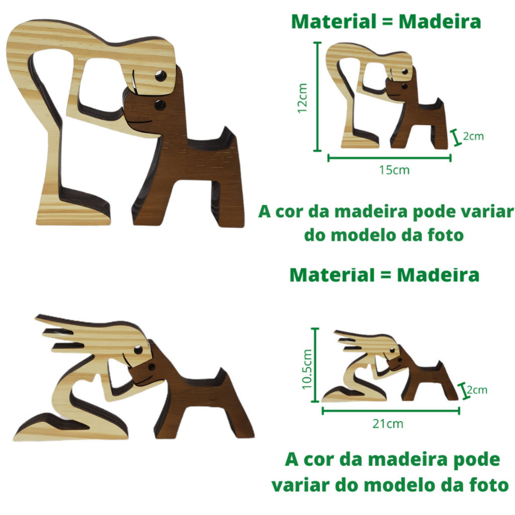 Miniatura Decorativa Pet Meu Melhor Amigo 🇧🇷