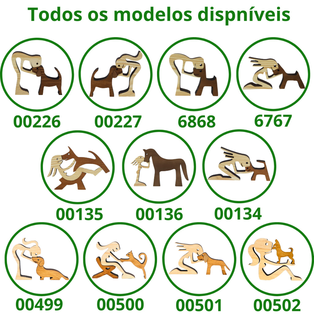 Miniatura Decorativa Pet Meu Melhor Amigo 🇧🇷