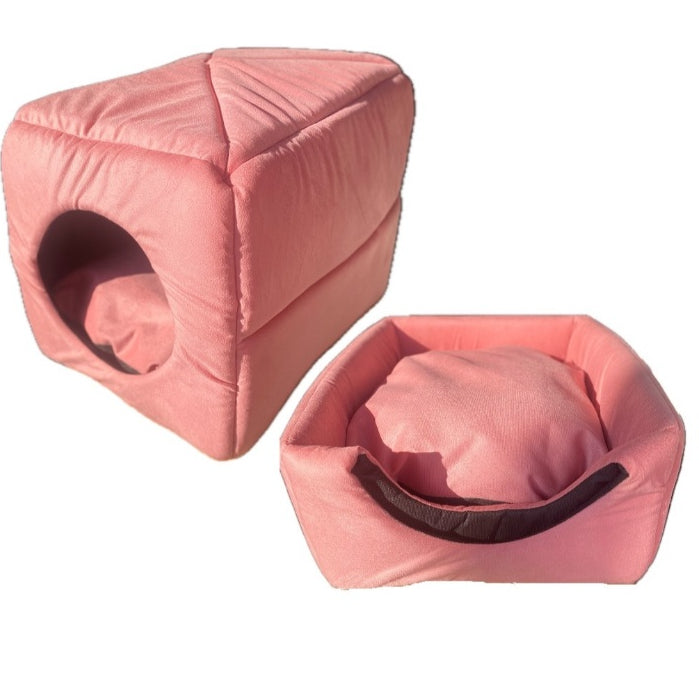 Caminha Pet Toca Iglu 2 EM 1 Com Almofada 🇧🇷