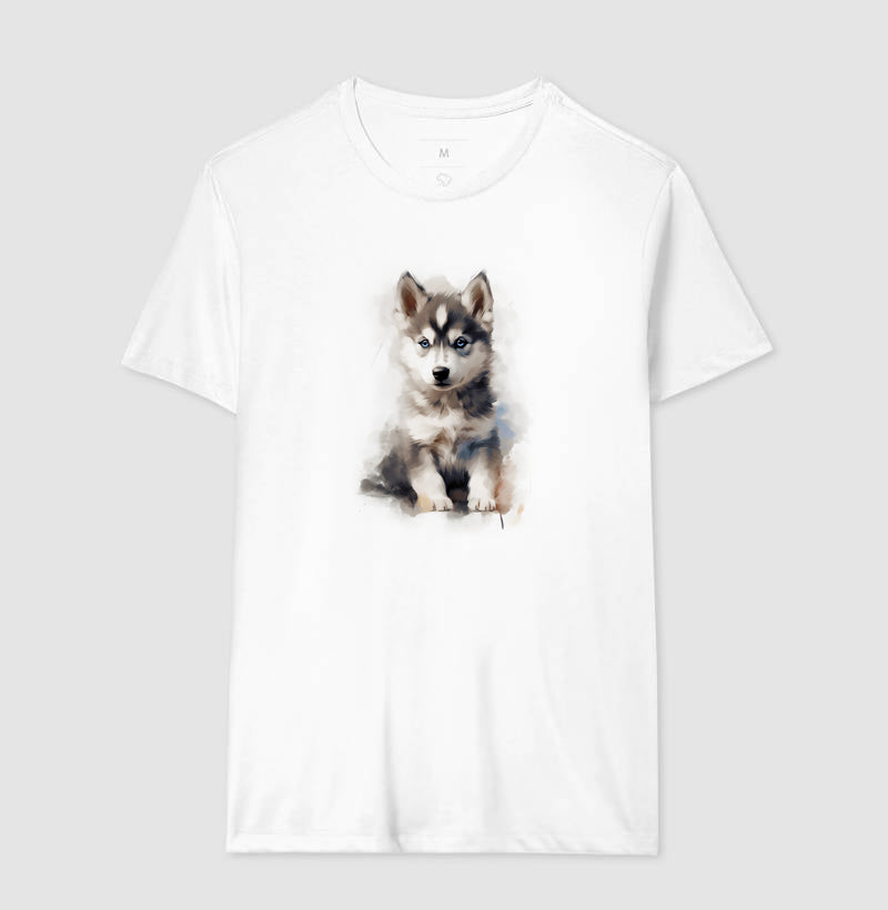 Camiseta Focinho Fofo Coleção Aquarela