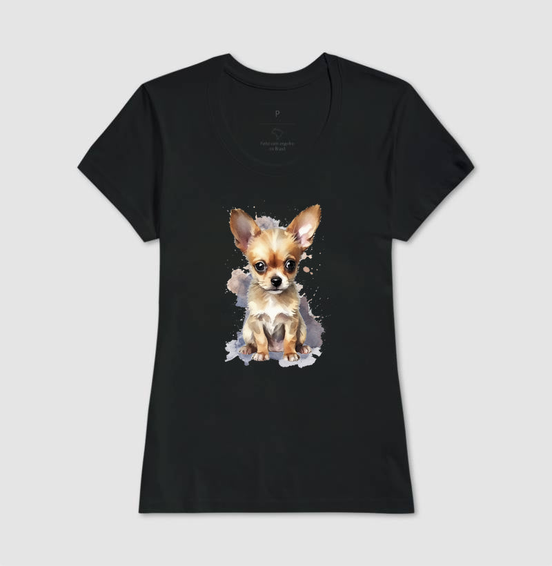 Camiseta Melhor Amigo Coleção Aquarela