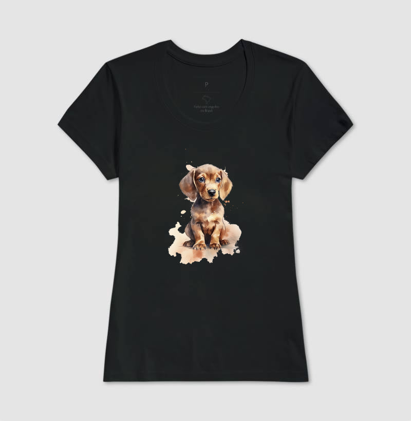 Camiseta Pequeno Amigo Coleção Aquarela