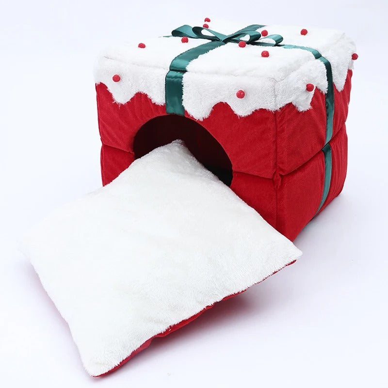 Cama Para Gato Caixa de Presente