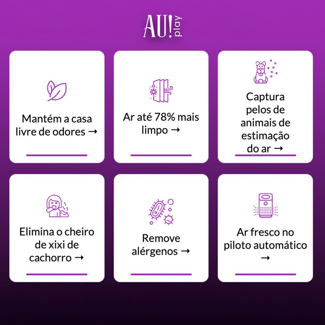 Purificador de Ar Pet ®Air Purifier