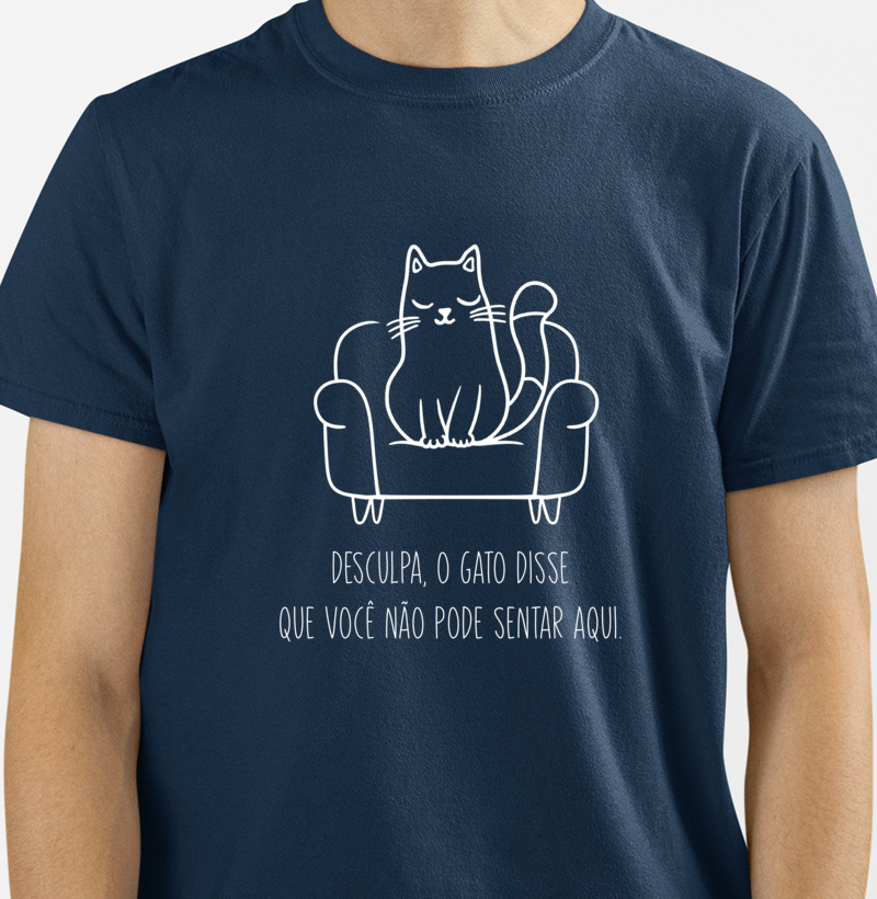 Camiseta O Gato Disse