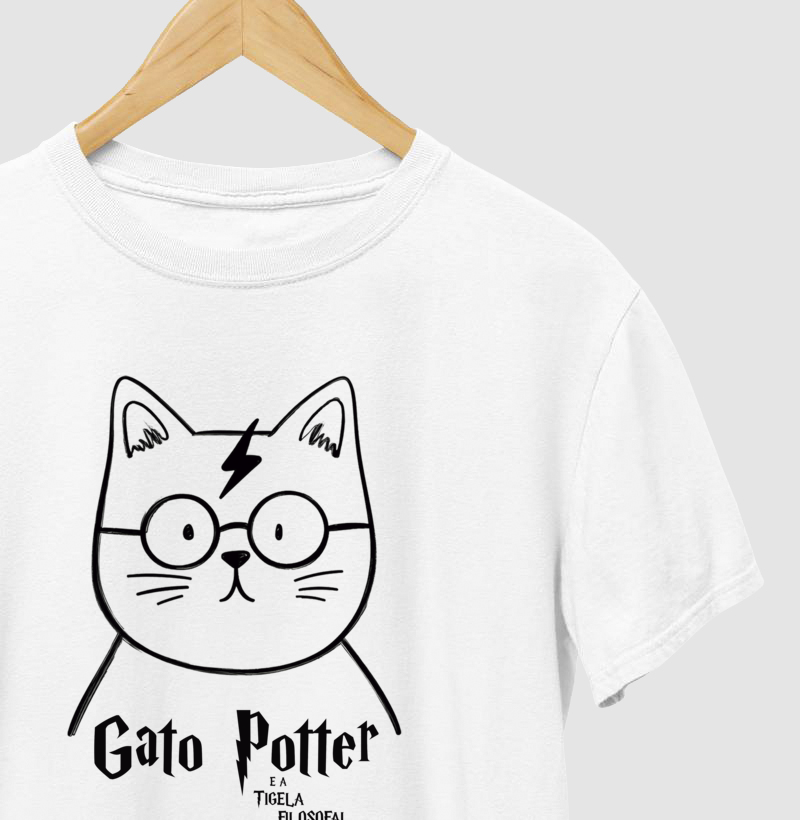Camiseta Gato Potter