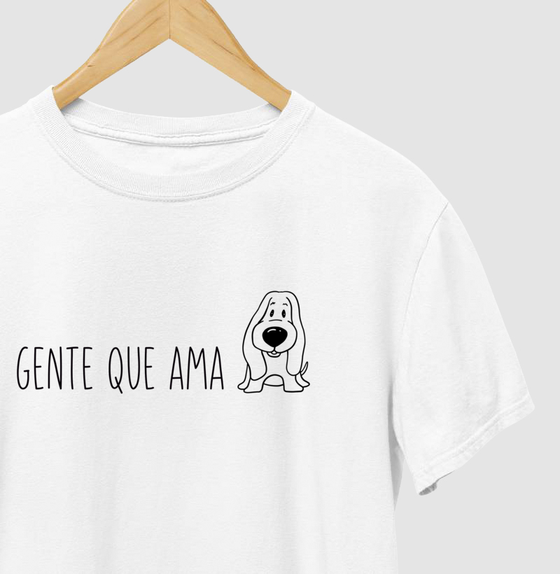Camiseta Gente que Ama Cachorrim