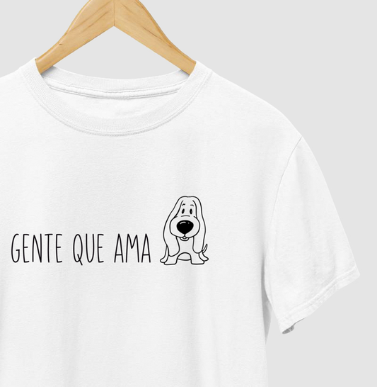 Camiseta Gente que Ama Cachorrim