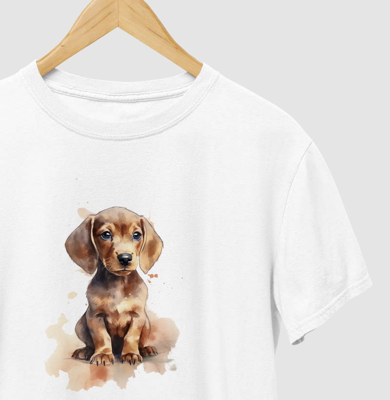 Camiseta Pequeno Amigo Coleção Aquarela