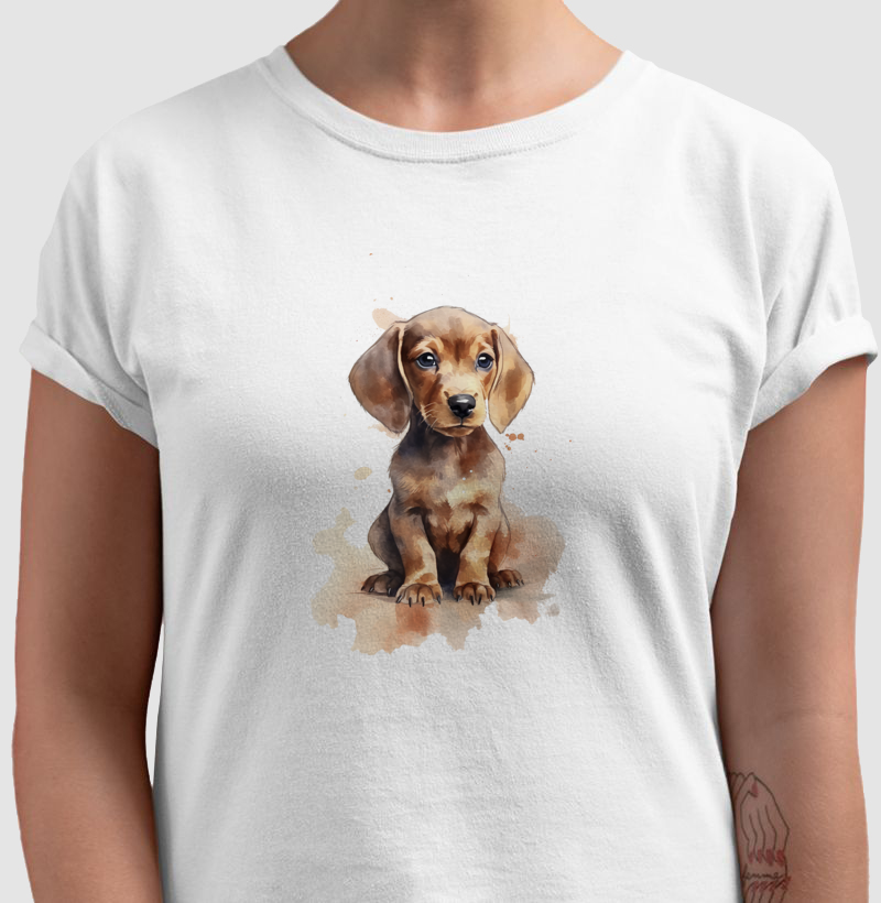 Camiseta Pequeno Amigo Coleção Aquarela