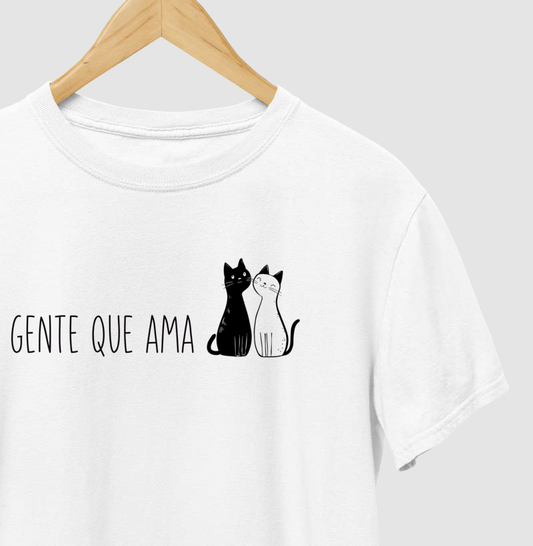 Camiseta Gente que Ama Gatos