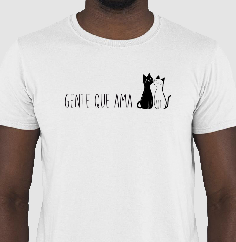 Camiseta Gente que Ama Gatos