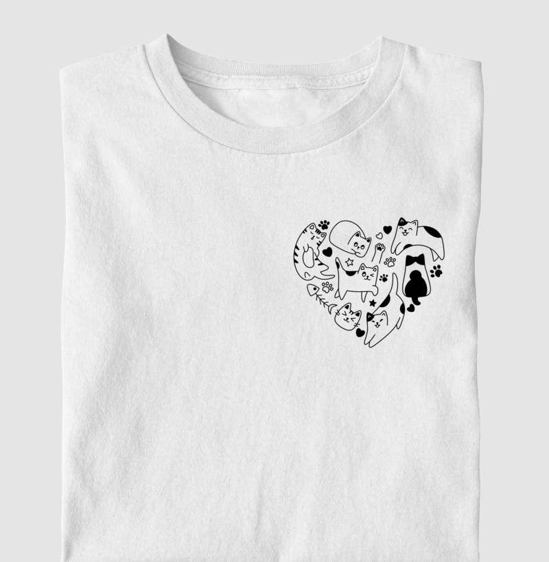 Camiseta Love Cat