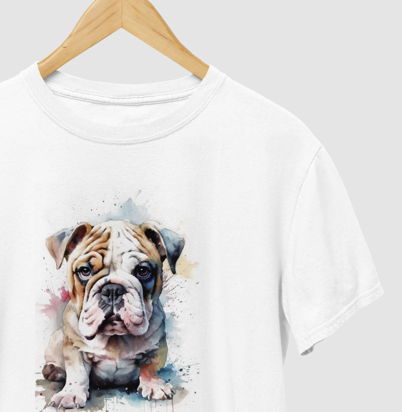 Camiseta Focinho Levado Coleção Aquarela