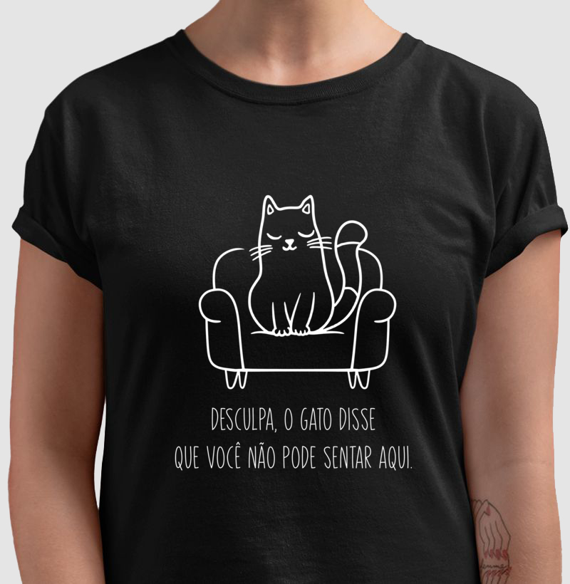 Camiseta O Gato Disse