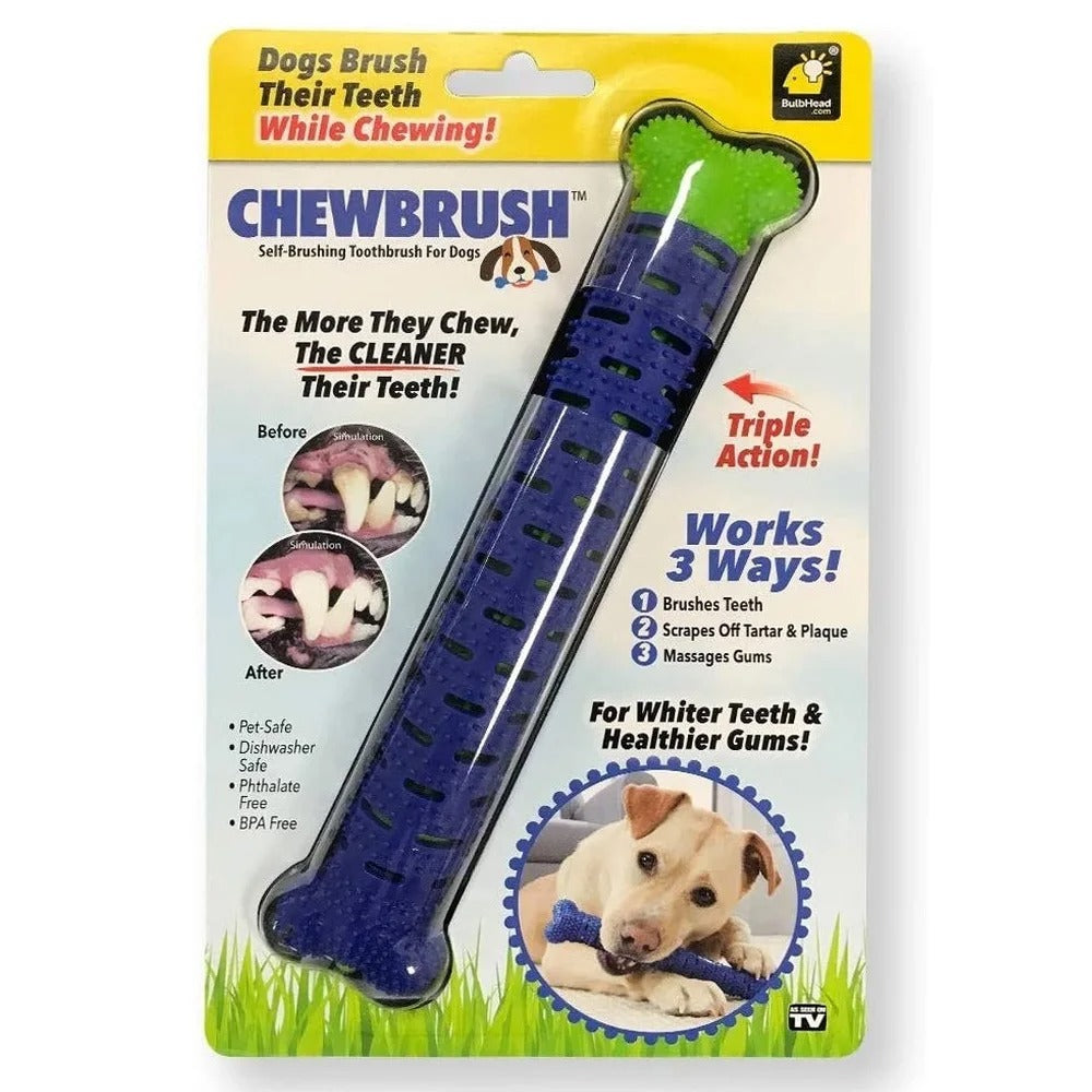 Mordedor Escova de Dente Dogs-Chewbrush