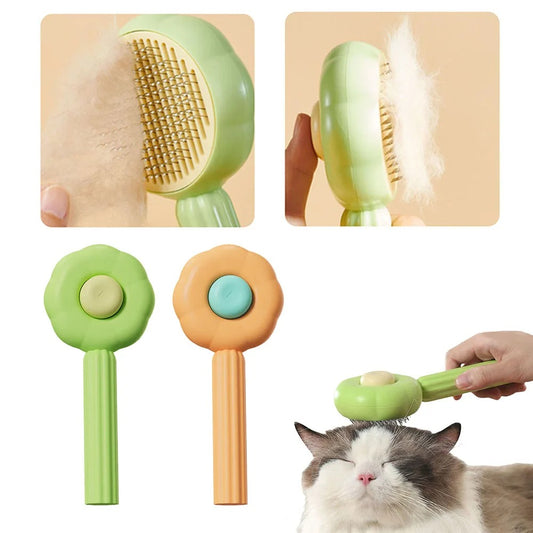 Escova Flor Removedora de Pelos