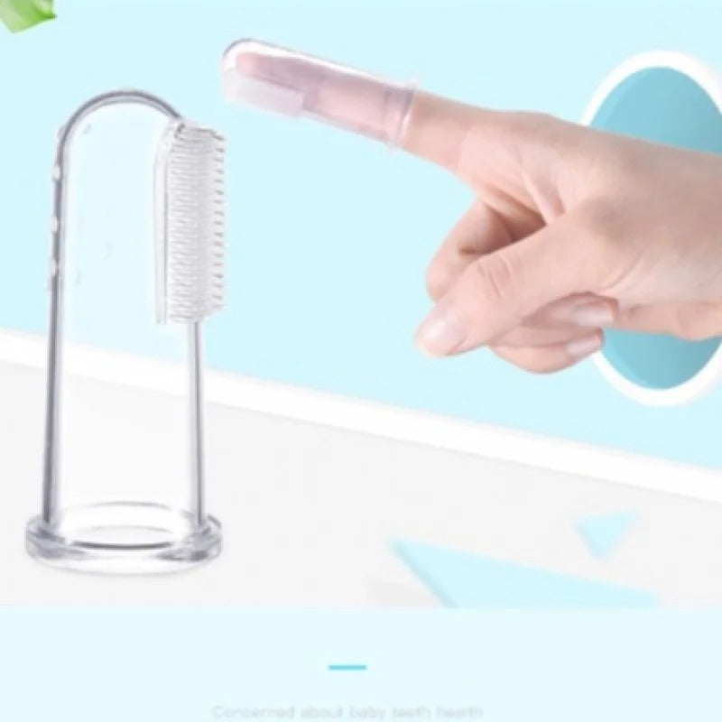 Escova Dental Pet Silicone 🇧🇷