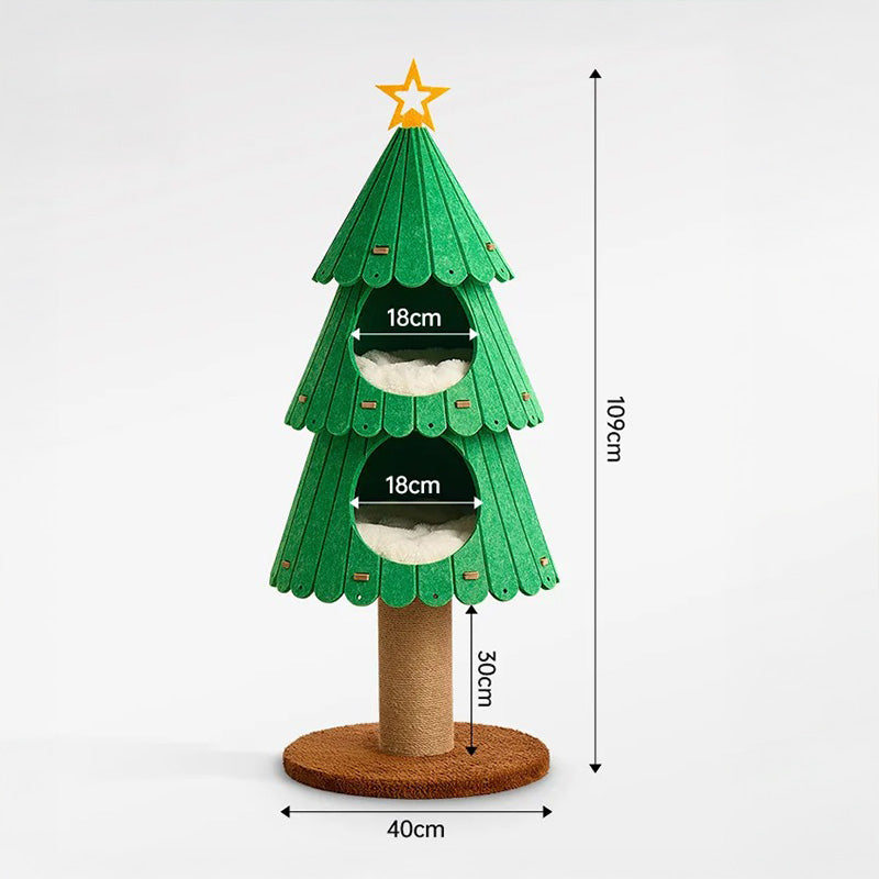 Árvore de Natal Escalada Felina