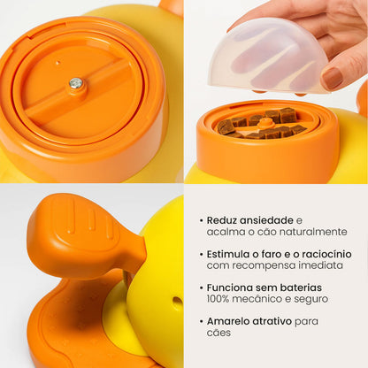 Lança Petisco Interativo Pato Play