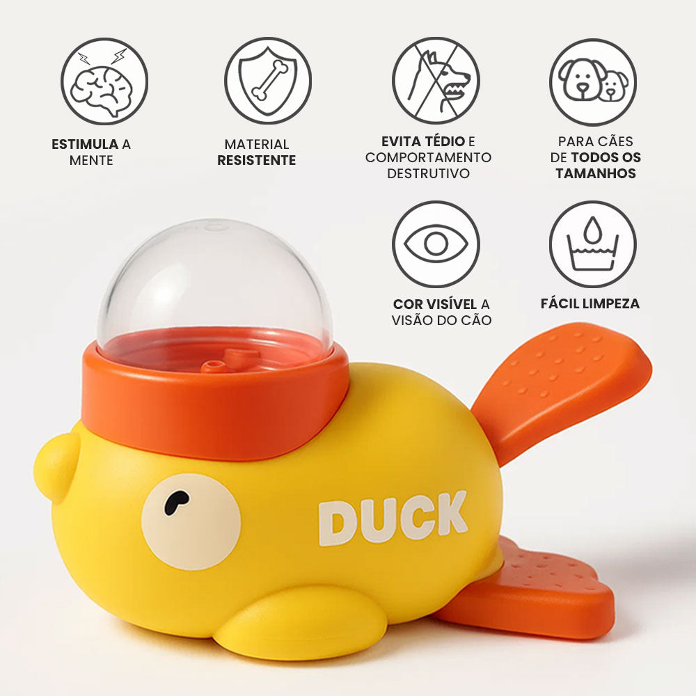 Lança Petisco Interativo Pato Play