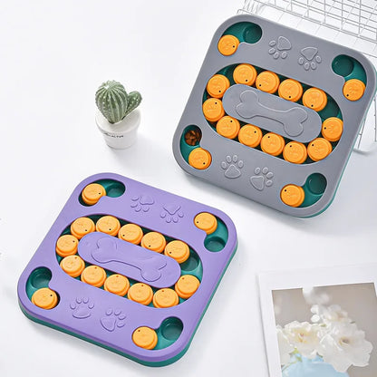 Quebra-Cabeça Pet Comedouro Lento Turbo Nível 1