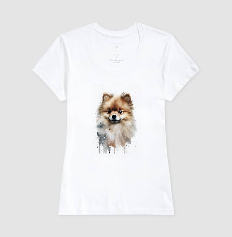 Camiseta Companheiro Fiel Coleção Aquarela