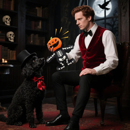 Caveira Cabeça de Abóbora