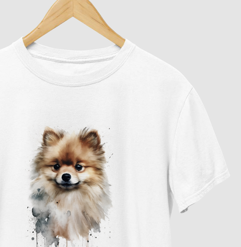 Camiseta Companheiro Fiel Coleção Aquarela