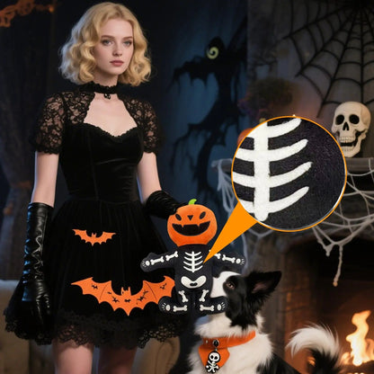 Caveira Cabeça de Abóbora