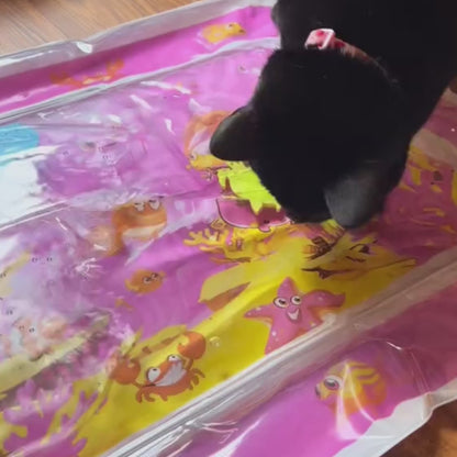 Cama de Água Sensorial para Gatos